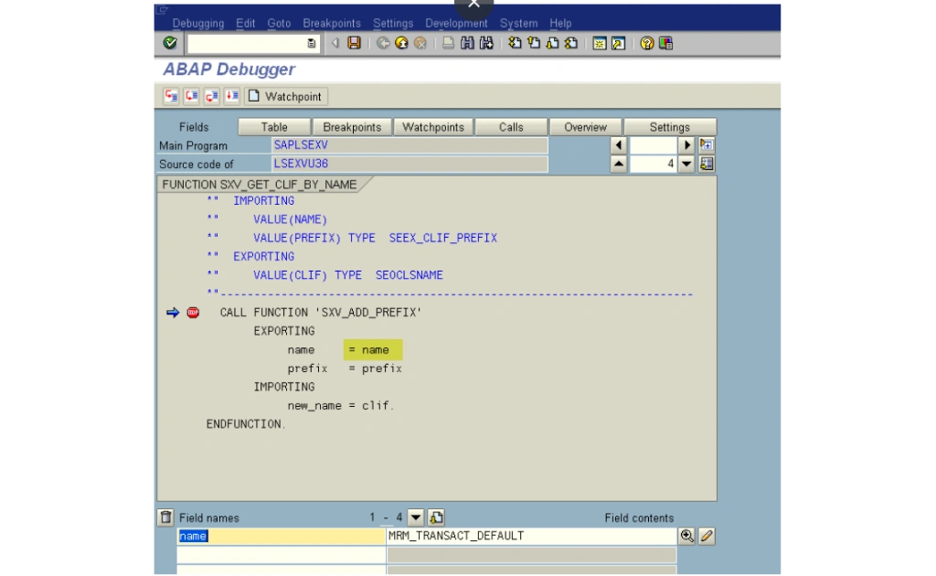 BADIs Using Debugging Technique