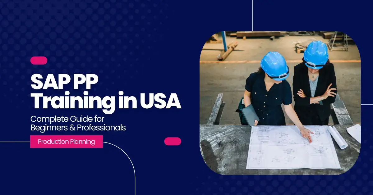 Online SAP PP Training in USA