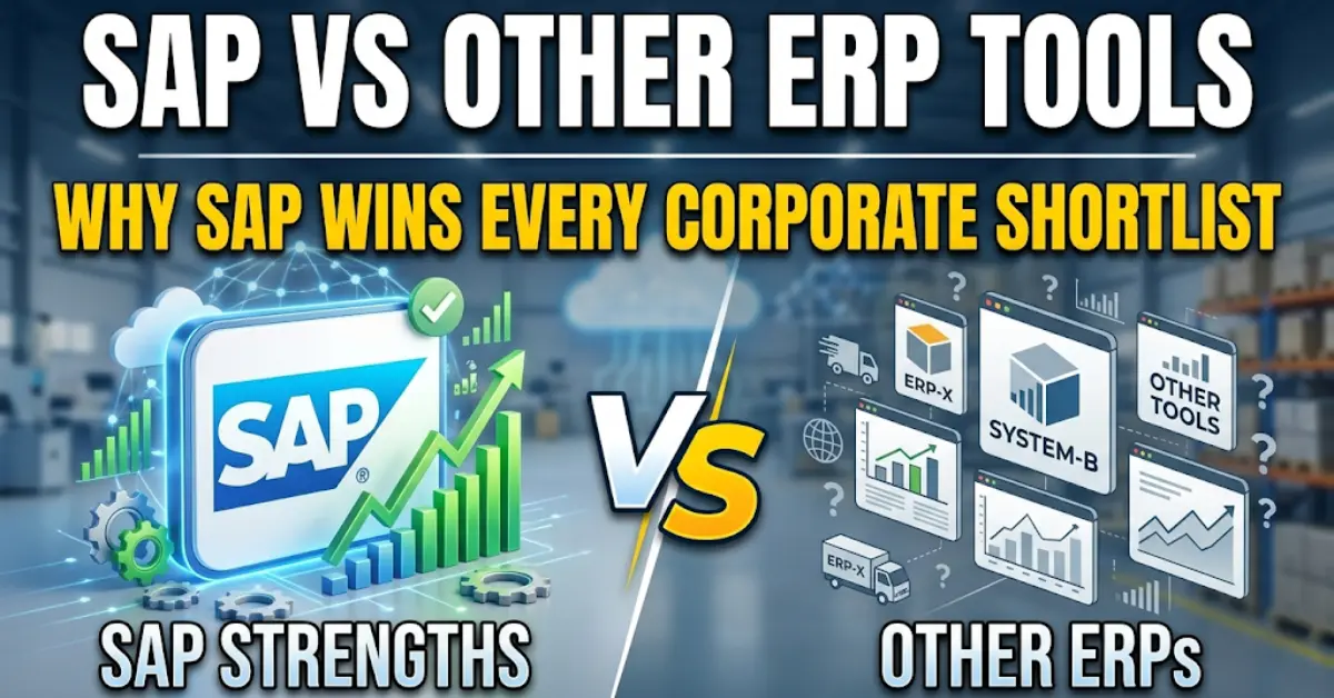 SAP vs. Other ERP Tools