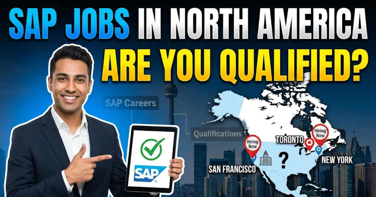 SAP Jobs in North America Are You Qualified