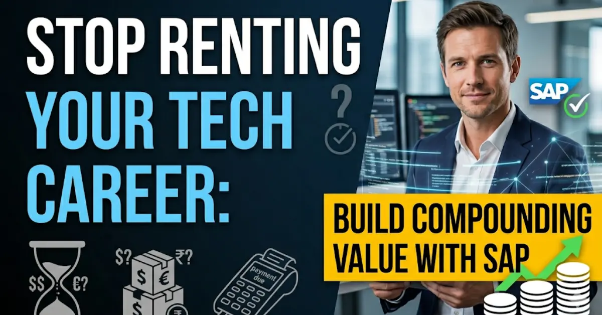 Stop Renting Your Tech Career Build Compounding Value with SAP