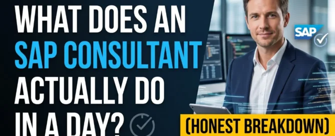 What Does an SAP Consultant Actually Do in a Day