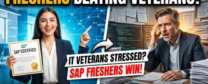 Why SAP-Certified Freshers Are Beating 5-Year IT Veterans