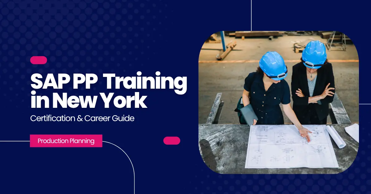 SAP PP Training in New York