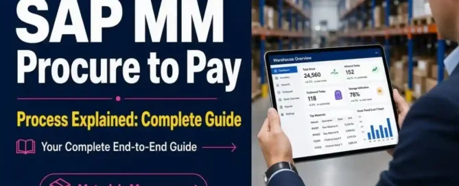 SAP MM Procure to Pay Process