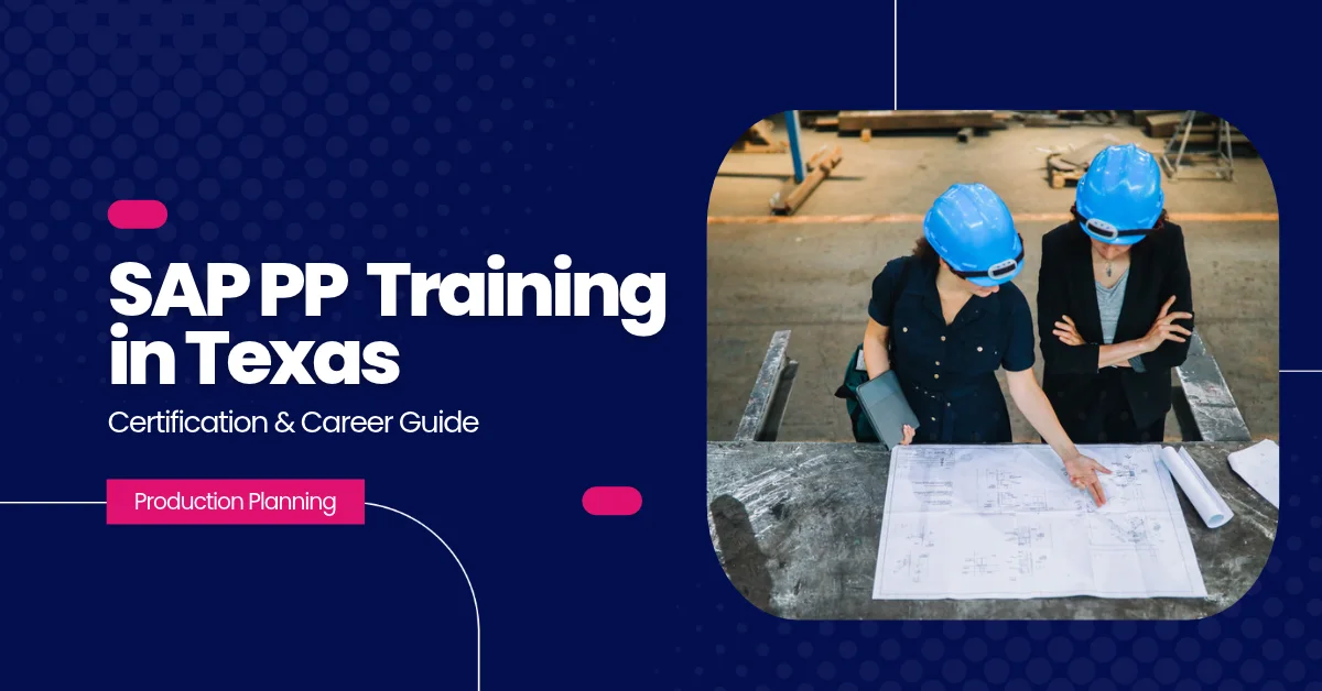 SAP PP Training in Texas